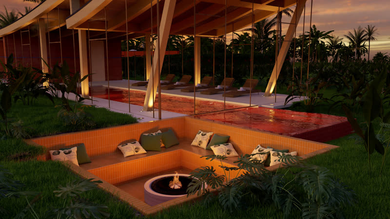 Fire lounge